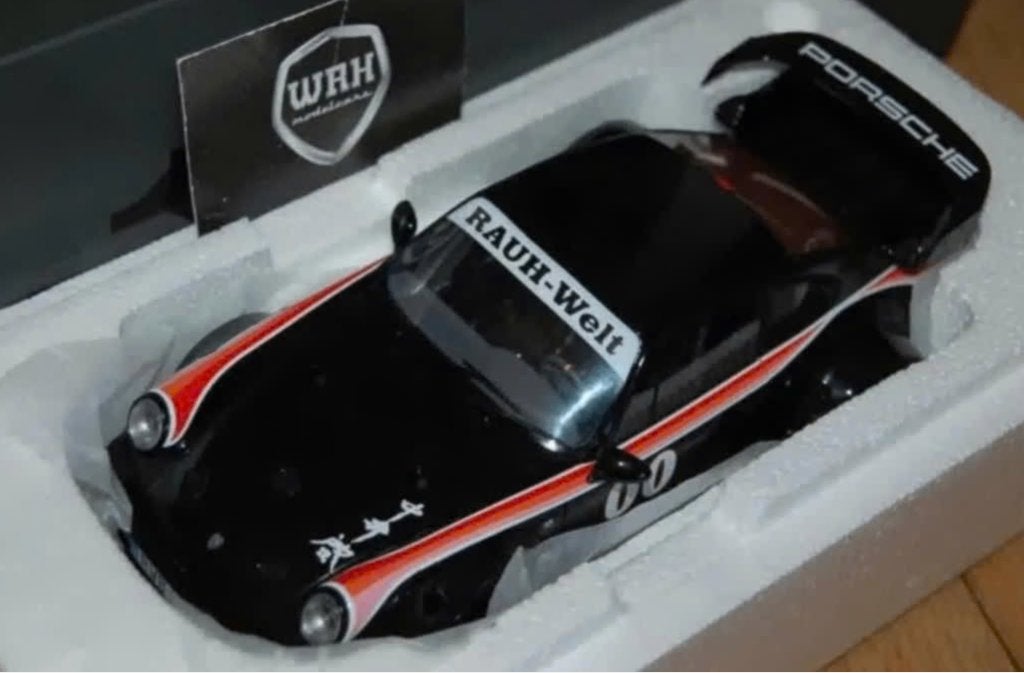 1:18 PORSCHE 911 930 RWB YAJU GT SPIRIT GT413 in box WRH, Verzenden, Zo goed als nieuw, Auto, Overige merken