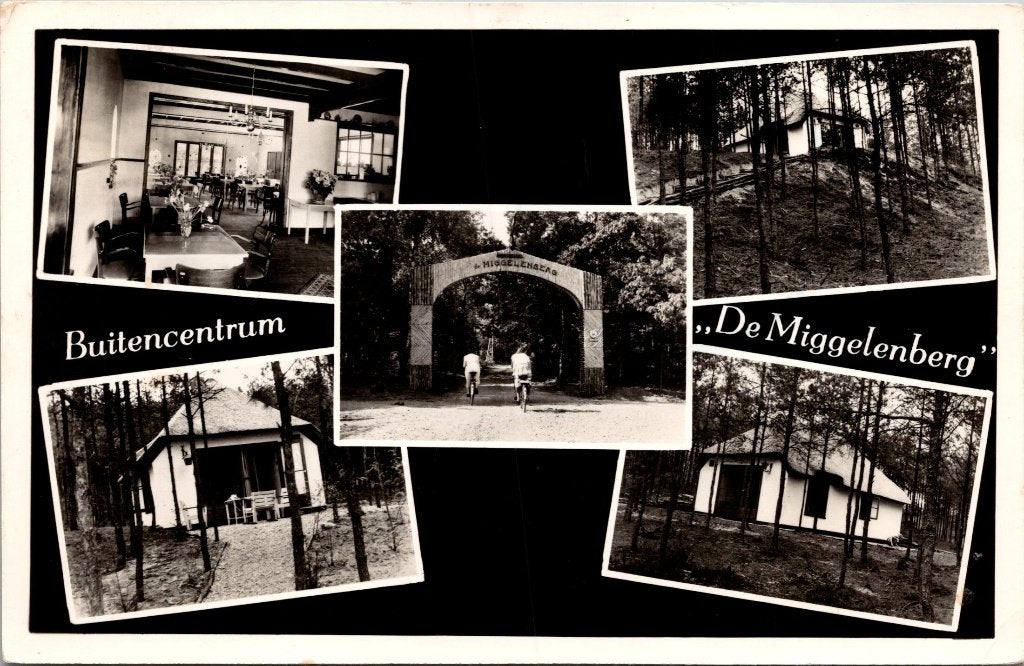 Hoenderloo - 4 oude ansichtkaarten Miggelenberg, Verzenden, 1960 tot 1980, Gelopen, Gelderland