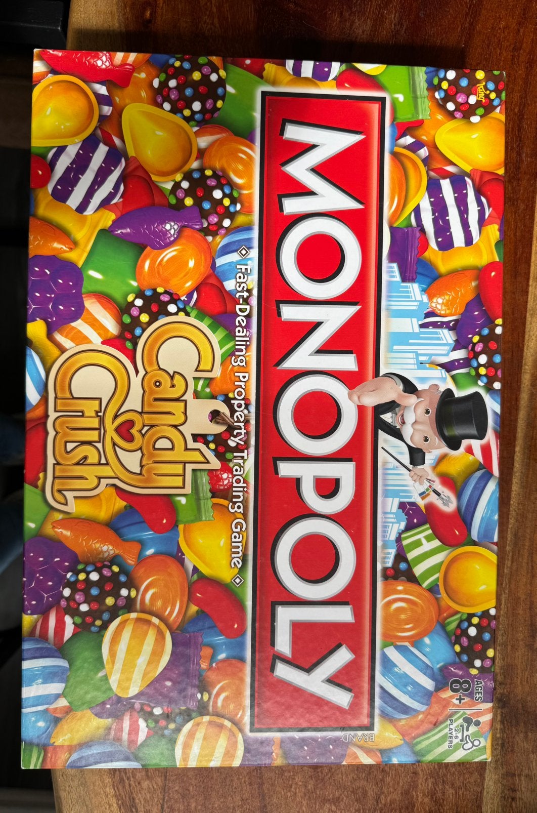 Monopoly Candy Crush (nieuw), Hobby en Vrije tijd, Gezelschapsspellen | Bordspellen, Vijf spelers of meer, Ophalen, Nieuw