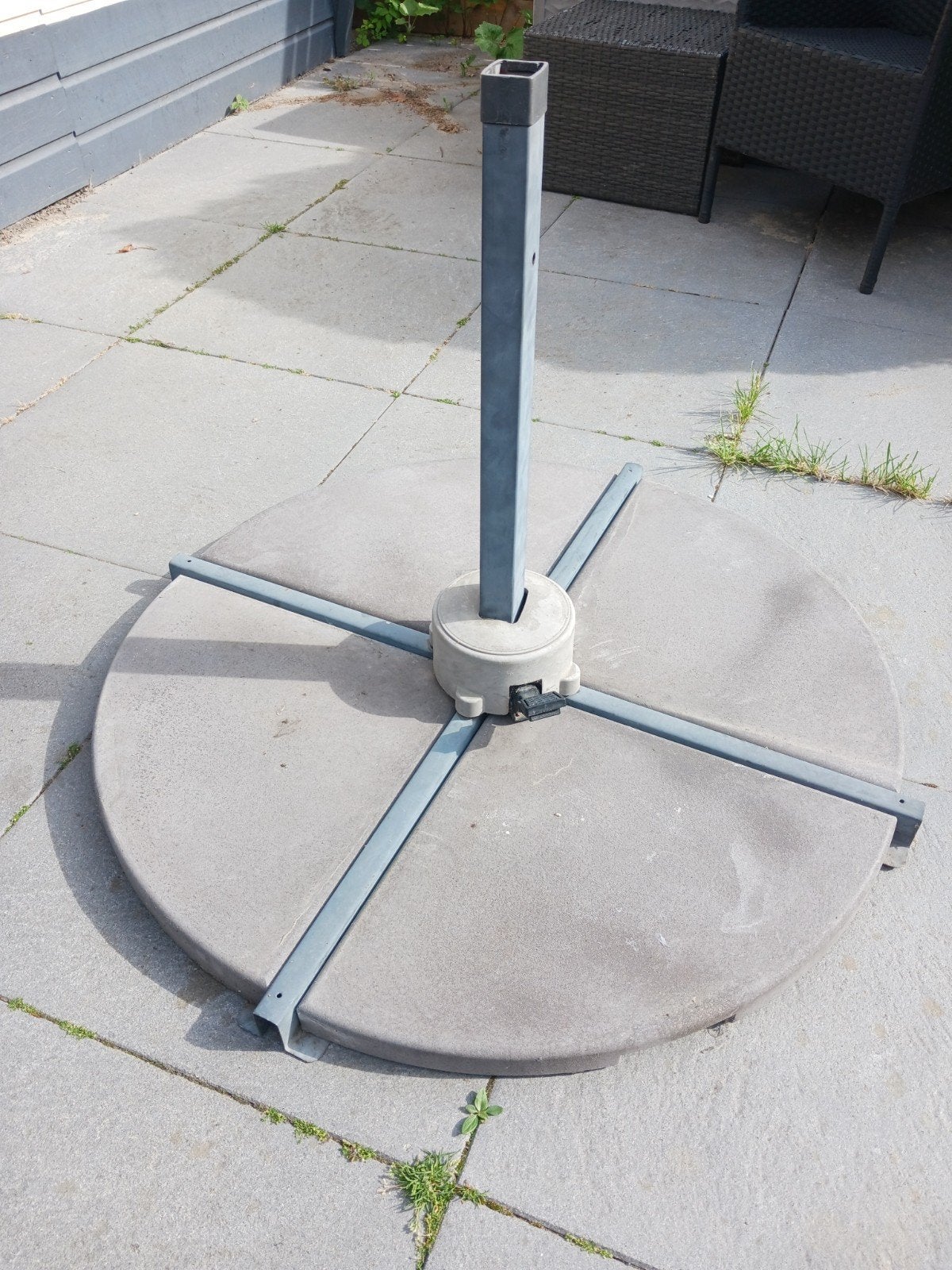 Parasolvoet draaibaar, Tuin en Terras, Parasols, Ophalen, Minder dan 1 meter, Parasolvoet