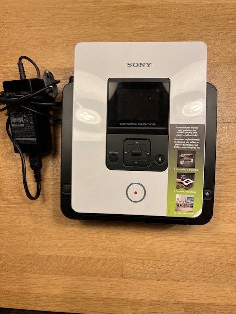 Sony VRD-MC5 met 1 knop simpel video of foto's naar dvd, Draagbaar, Dvd-recorder, Ophalen of Verzenden, Zo goed als nieuw