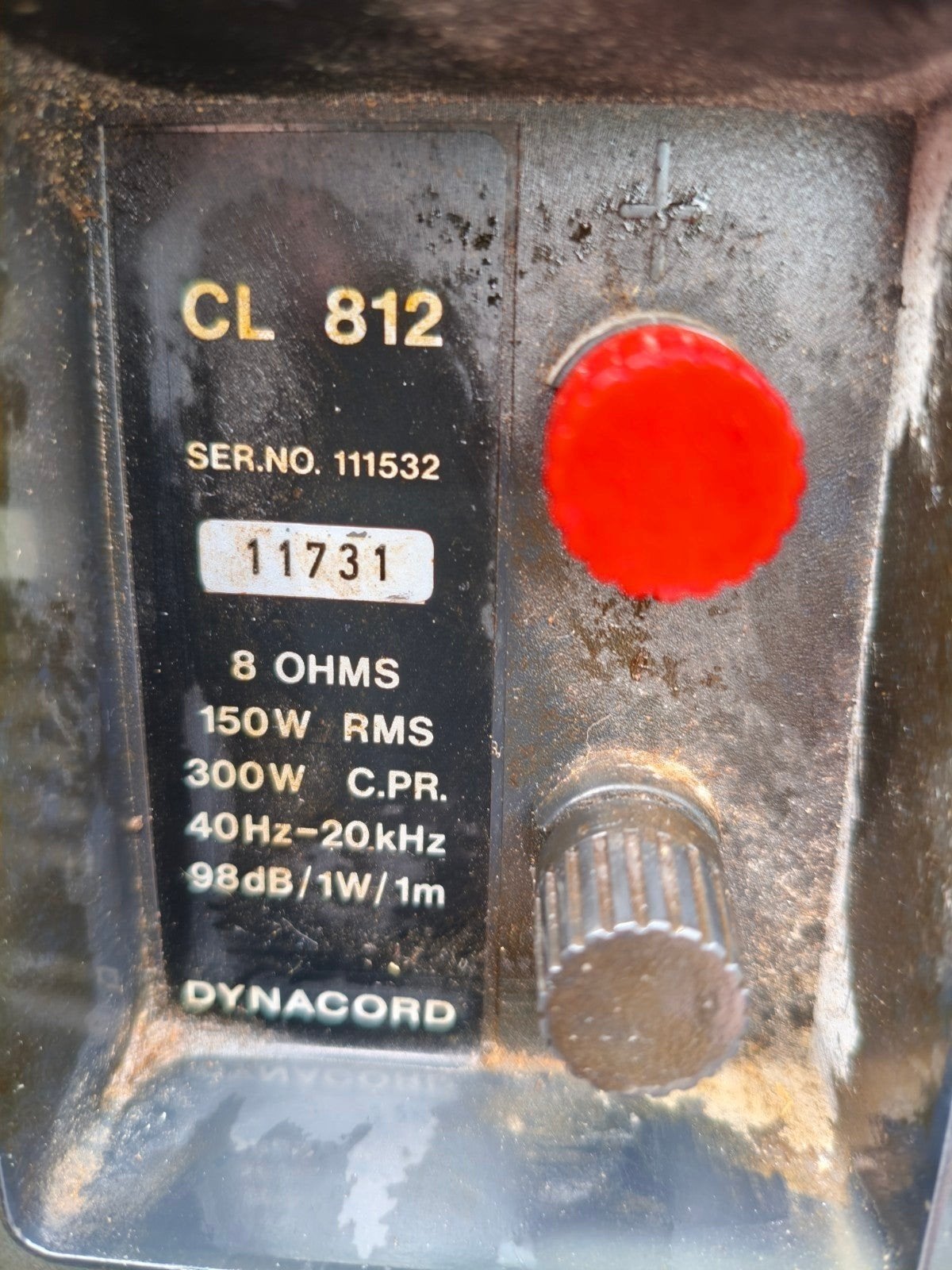 Dynacord CL 812 Luidsprekers - Krachtig Geluid, Audio, Tv en Foto, Luidsprekers, Gebruikt, Overige merken, Ophalen