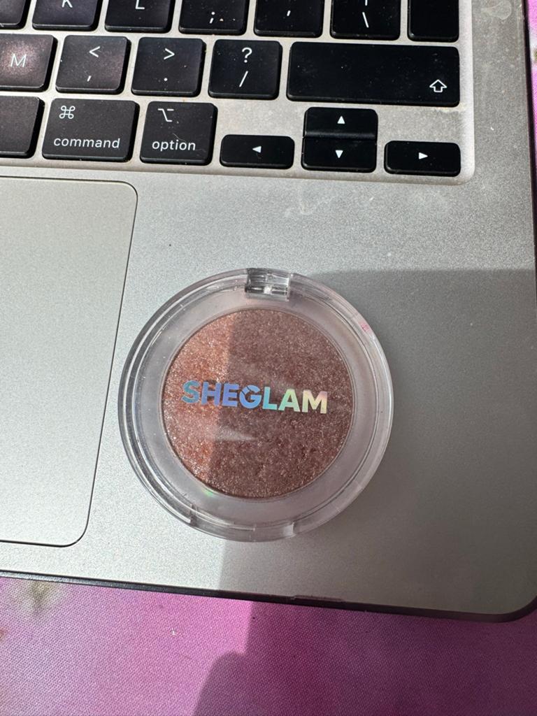 SHEGLAM Enigma Sparkly Oogschaduw & NYX Highlighter, Ogen, Ophalen of Verzenden, Zo goed als nieuw, Make-up