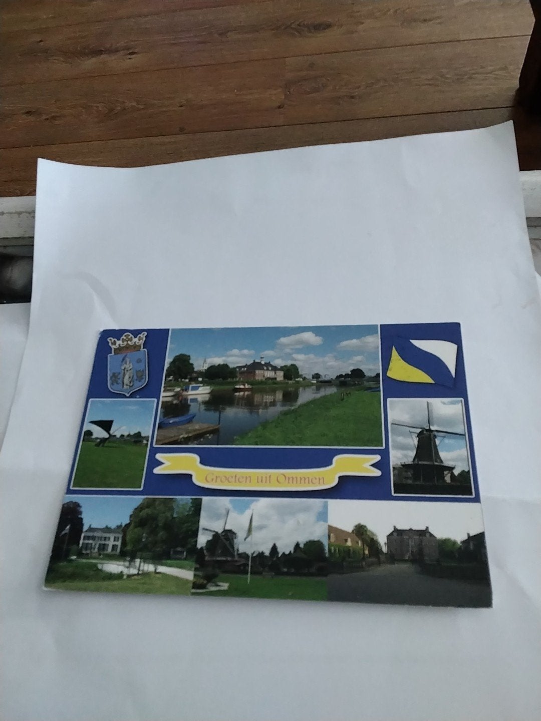 Ansichtkaart Groeten uit Ommen - Gelopen, Verzamelen, Ophalen of Verzenden, 1980 tot heden, Gelopen, Overijssel