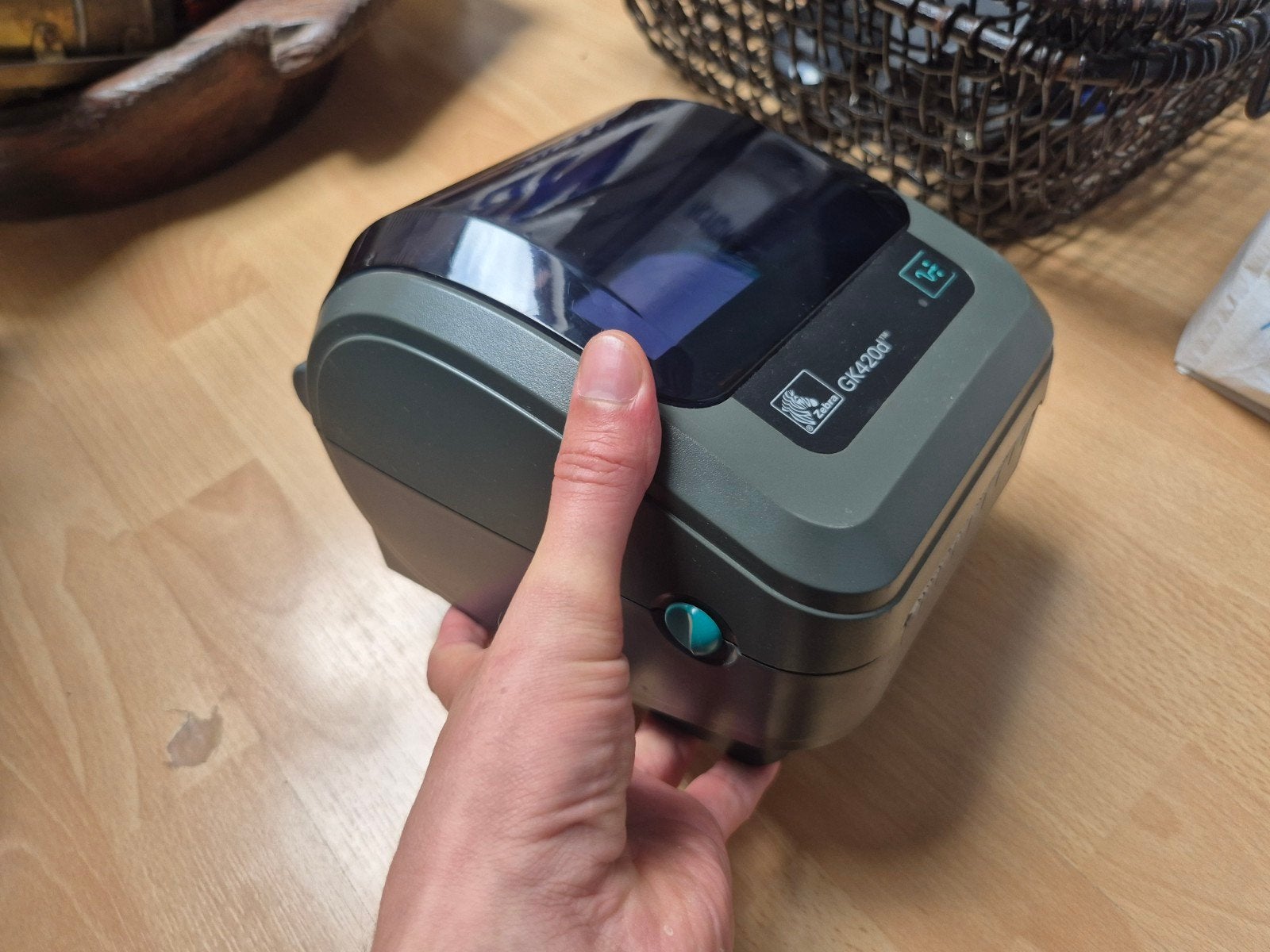 Zebra GK420d thermische labelprinter voor webshops, Printer, Ophalen of Verzenden, Zo goed als nieuw, Zebra