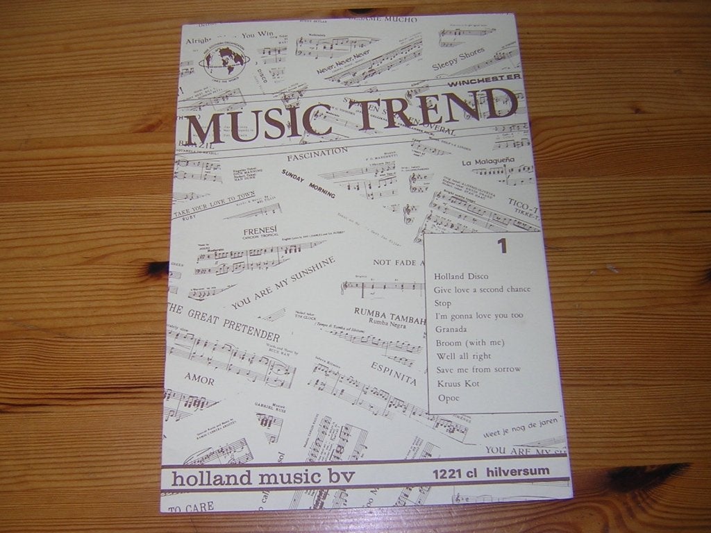Music trend, Gebruikt, Gitaar, Ophalen of Verzenden, Artiest of Componist