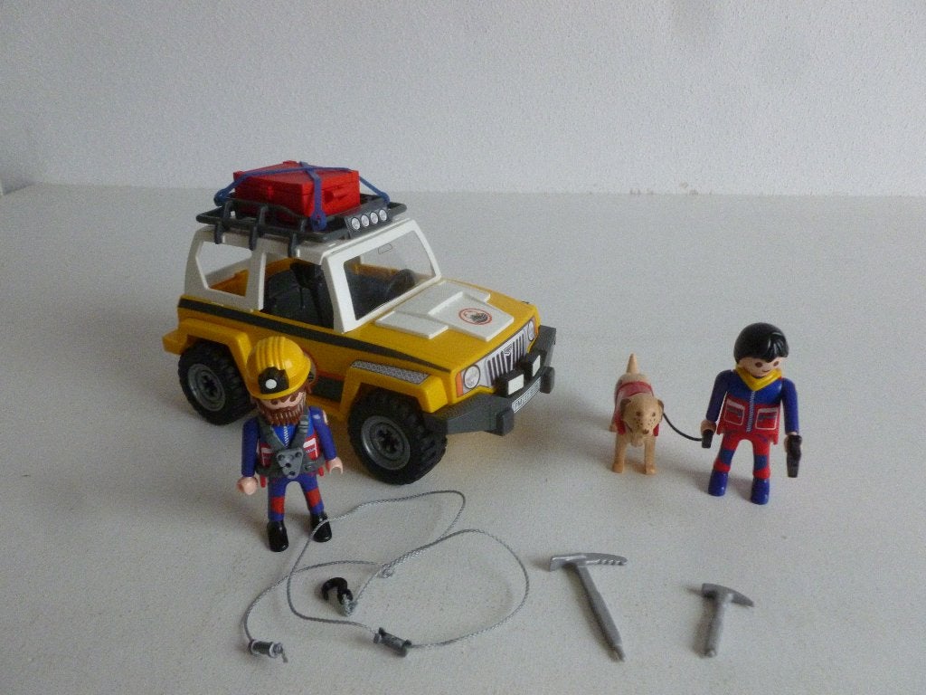 Playmobil Reddingswerkers 9128 Prijs, Gebruikt, Complete set, Voertuig, Ophalen of Verzenden