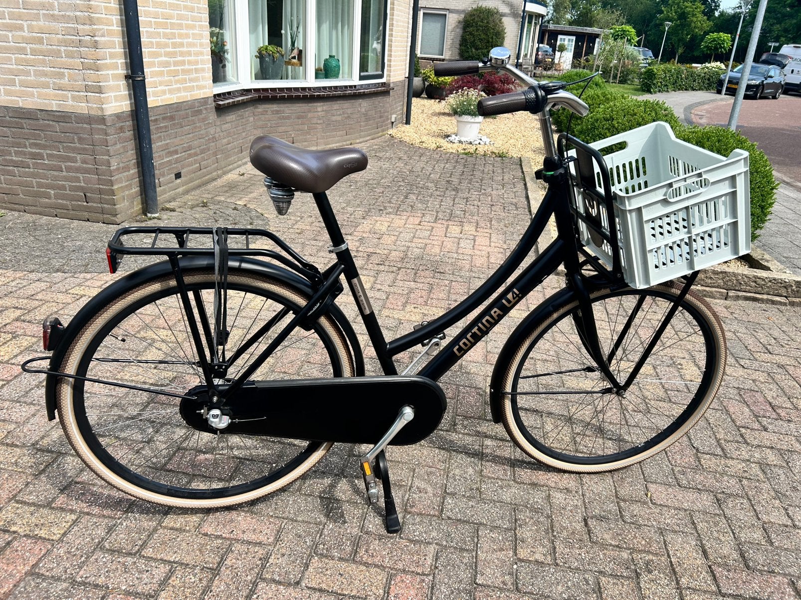 Cortina U4 meidenfiets 2025, Fietsen en Brommers, Terugtraprem, Versnellingen, Zo goed als nieuw, Ophalen