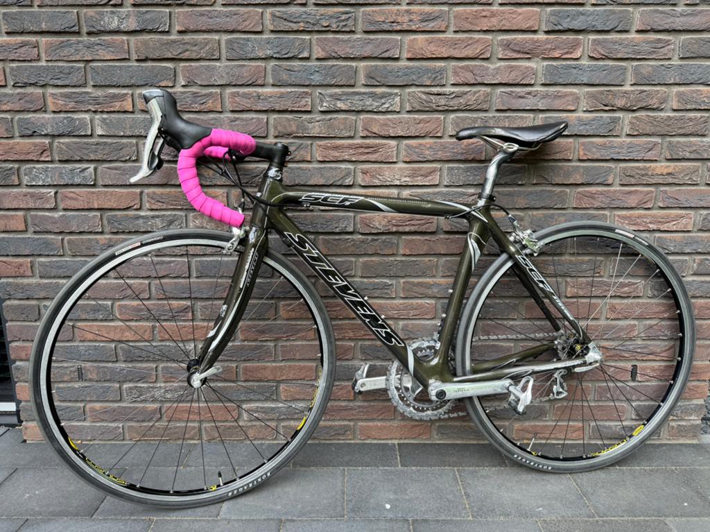 Stevens SCF2 Full Carbon damesRacefiets 52cm shimano Ultegra, 28 inch, Carbon, Velgrem, 49 tot 53 cm