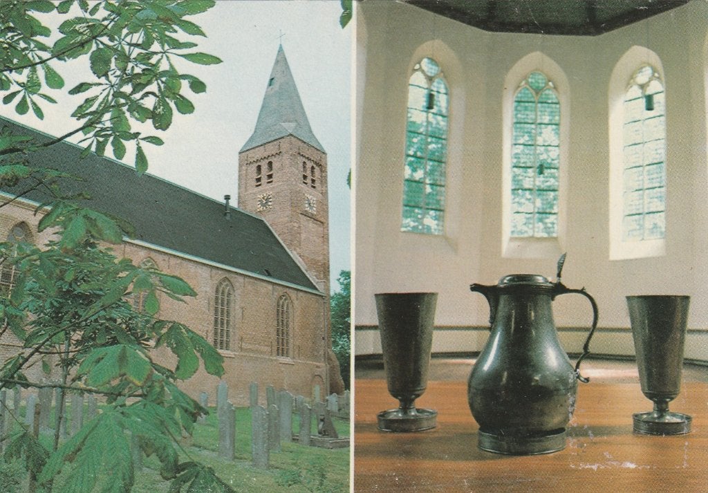 HIPPOLYTUSHOEF Ned. Herv. Kerk, Verzamelen, Verzenden, 1960 tot 1980, Ongelopen, Noord-Holland