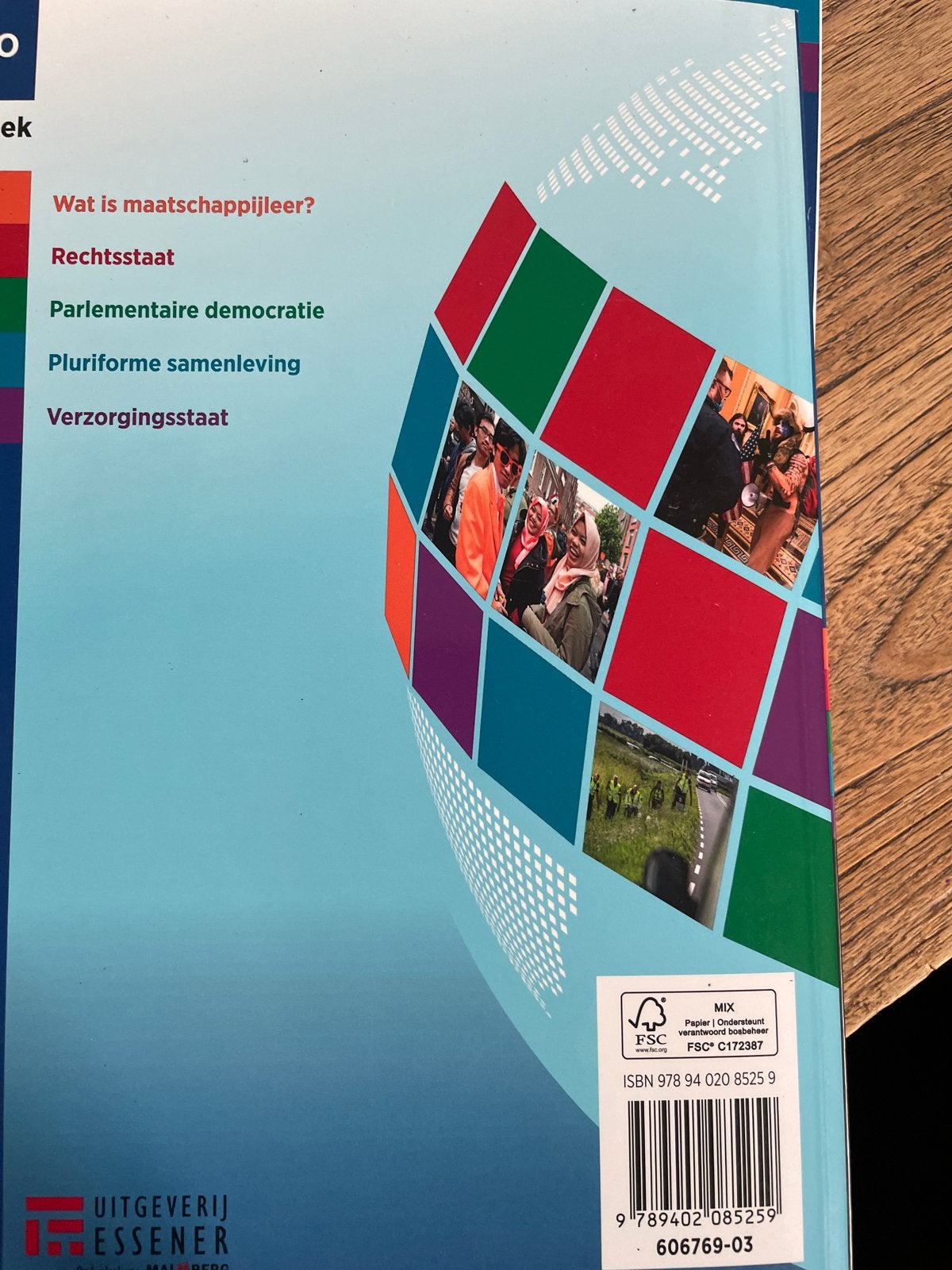 Maatschappijleer boek - Essener havo 4, Boeken, Ophalen of Verzenden, Gamma, Gelezen, MBO