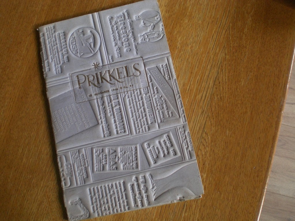 blad Prikkels 1946 Oud papier direct na de oorlog, Ophalen of Verzenden, Overige soorten, Nederland, Boek of Tijdschrift