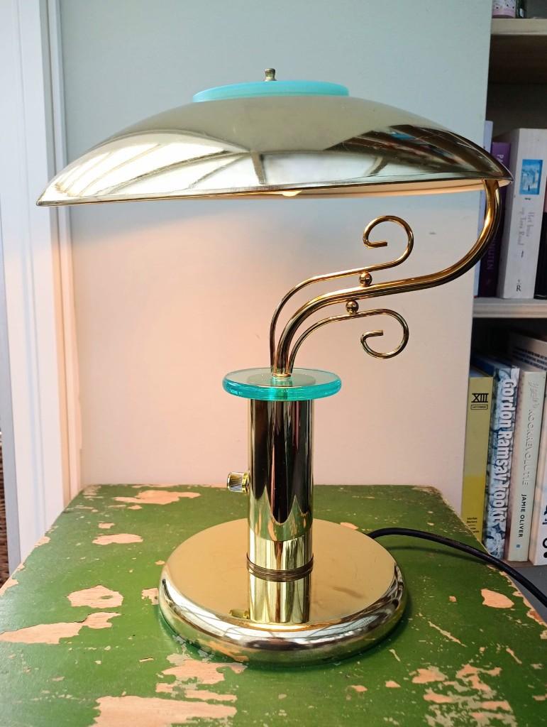 Vintage Tafellamp, Ophalen, Gebruikt, 50 tot 75 cm, Vintage Mid Century Hollywood