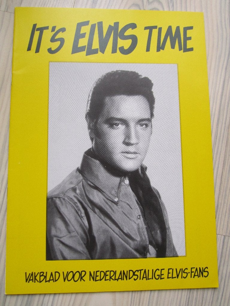 Dutch elvis presley fan magazine its elvis time 1986 nr 169, Verzenden, 1980 tot heden, Nederland, Tijdschrift