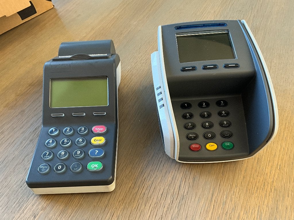 Yomani ML betaalterminal / pinautomaat – compleet in doos, Ophalen of Verzenden