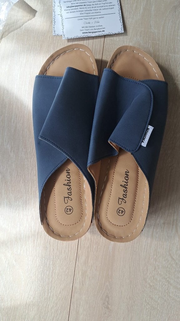 damessandalen met een zacht voetbed, Blauw, Nieuw, Sandalen of Muiltjes, Ophalen of Verzenden