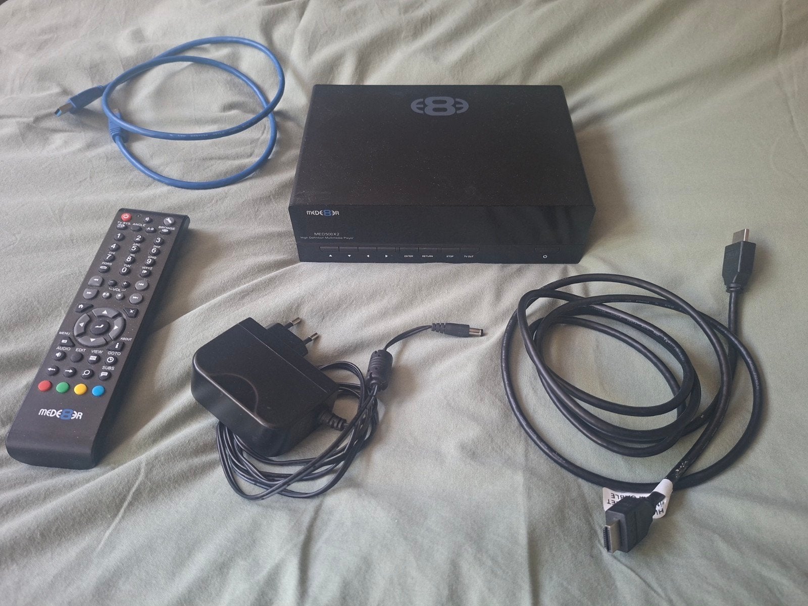 MEDE8ER MED500X2 High Definition Multimedia Speler, Ophalen of Verzenden, Zo goed als nieuw