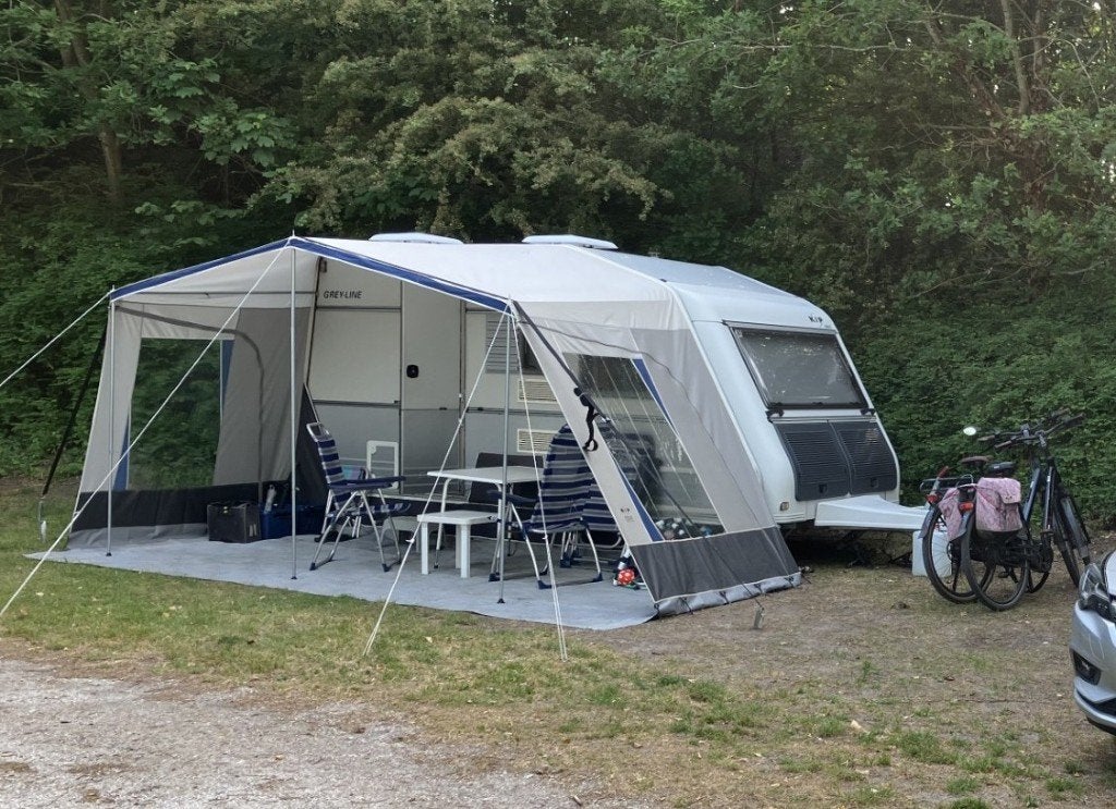 KIP Caravan 41 TTZ met luifel, Caravans en Kamperen, Ophalen, Gebruikt