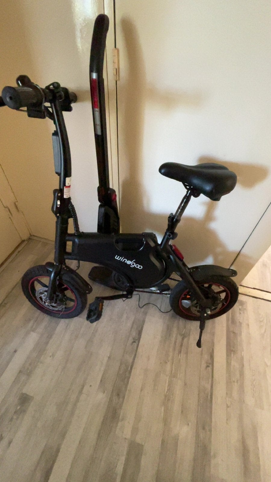 elektrische fiets - Winegoo, Gebruikt, Minder dan 47 cm, 30 tot 50 km per accu, Ophalen