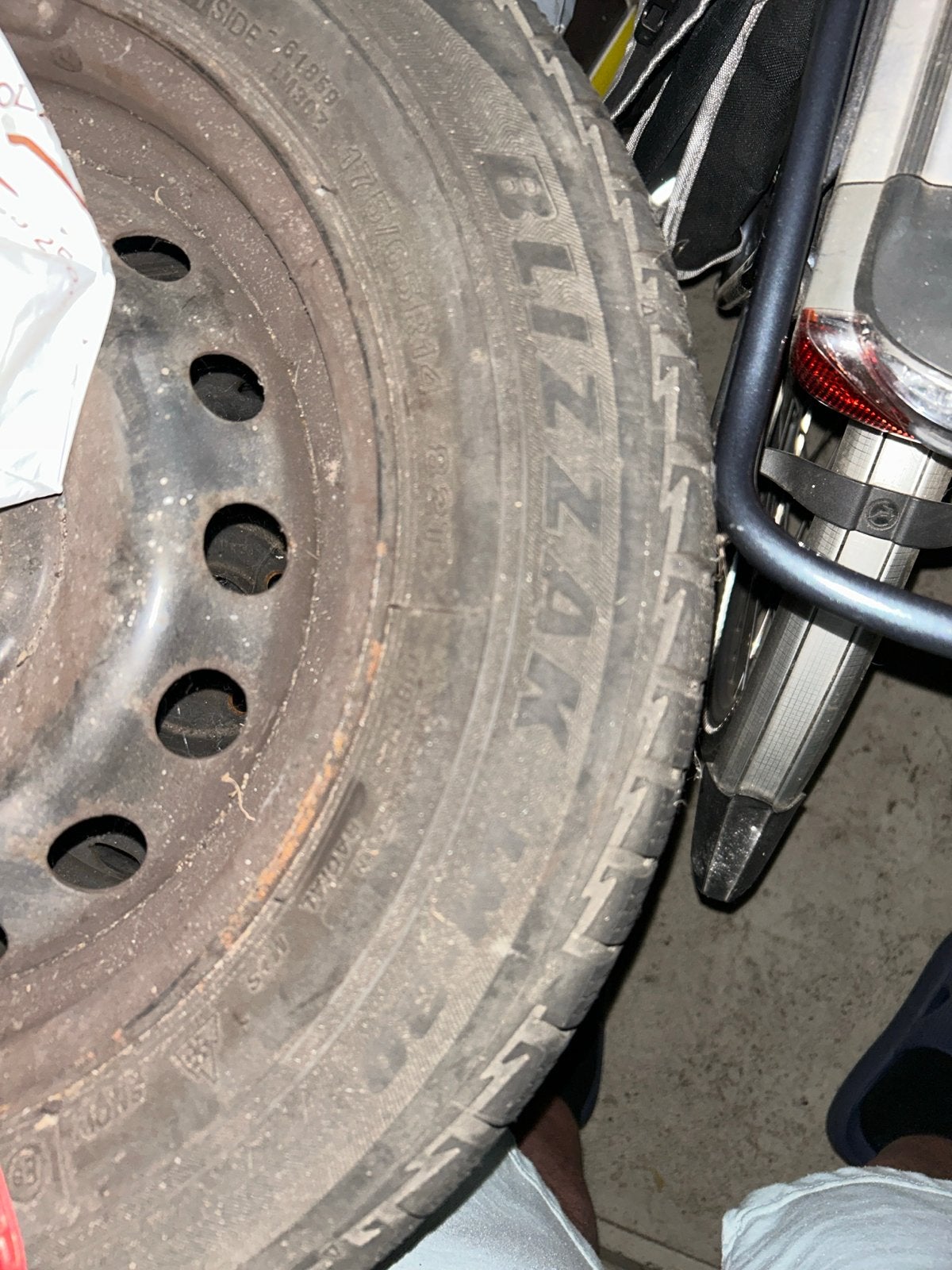 Winterbanden op stalen velgen - Bridgestone Blizzak LM-30, Ophalen