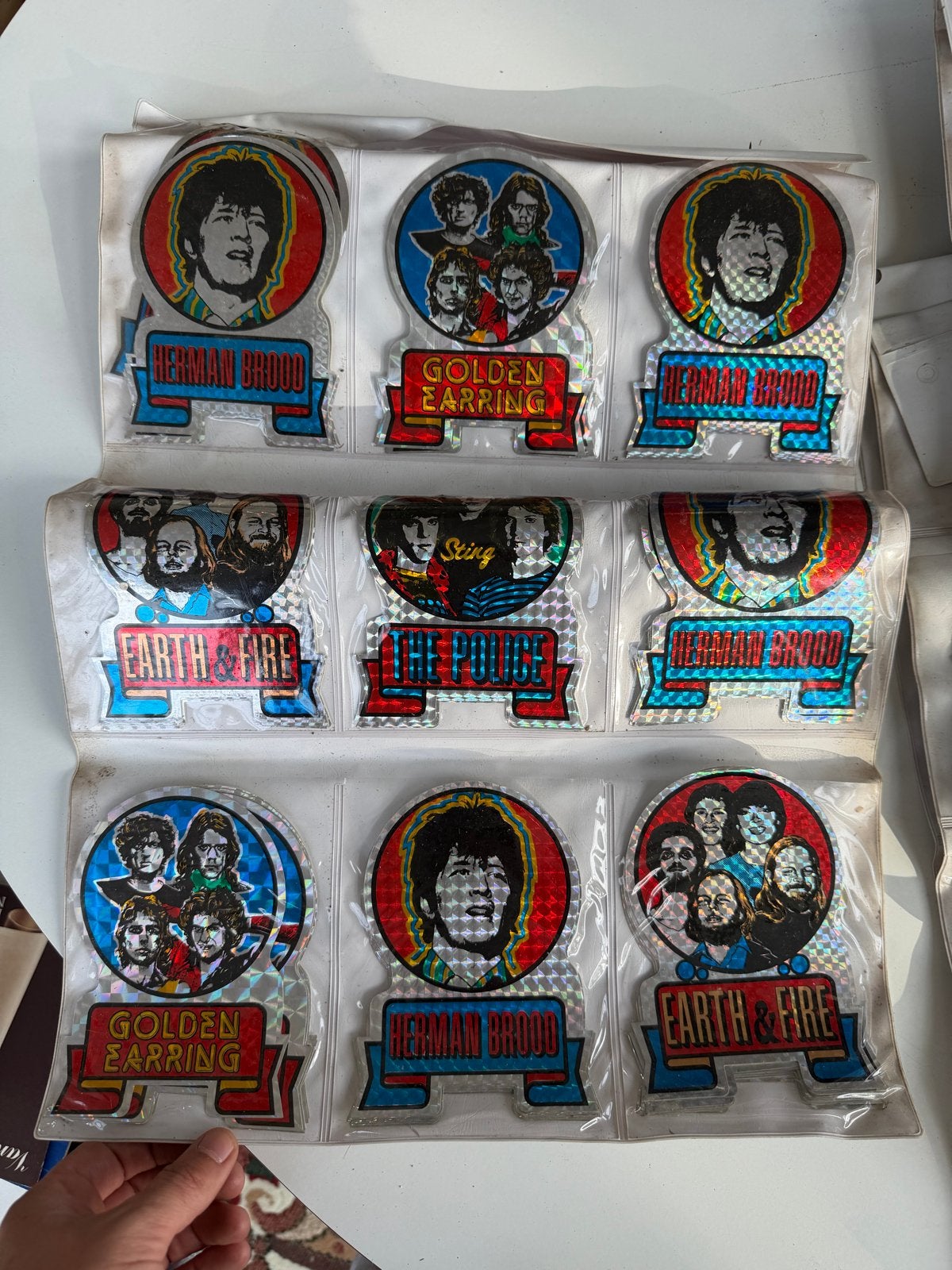Grote collectie vintage stickers (jaren '70/'80), Ophalen of Verzenden, Nieuw, Overige typen