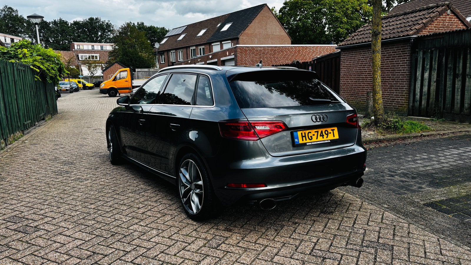 Audi A3 1.4 Tfsi 204pk E-tron Phev S Tronic 2015 Grijs, Auto's, 4 cilinders, Leder en Stof, 1395 cc, Dealer onderhouden