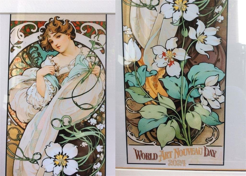 Uniek Alphonse Mucha Art Nouveau Affiche Poster, Verzenden