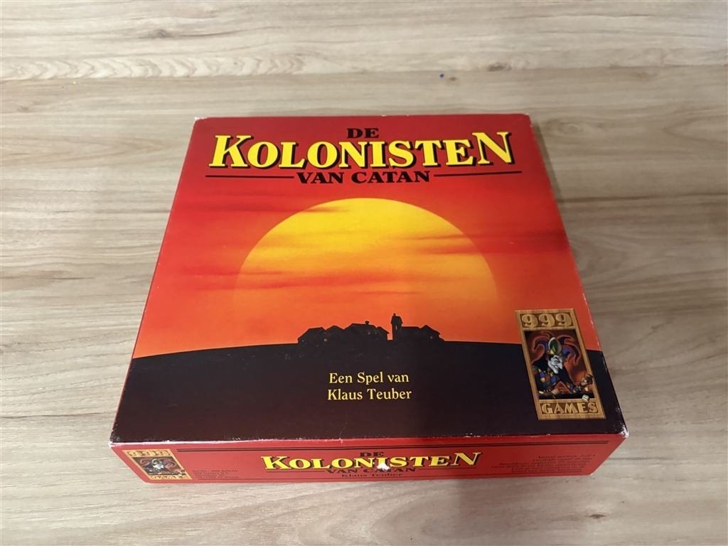 de kolonisten van catan houten editie - s4234, Verzenden, Zo goed als nieuw