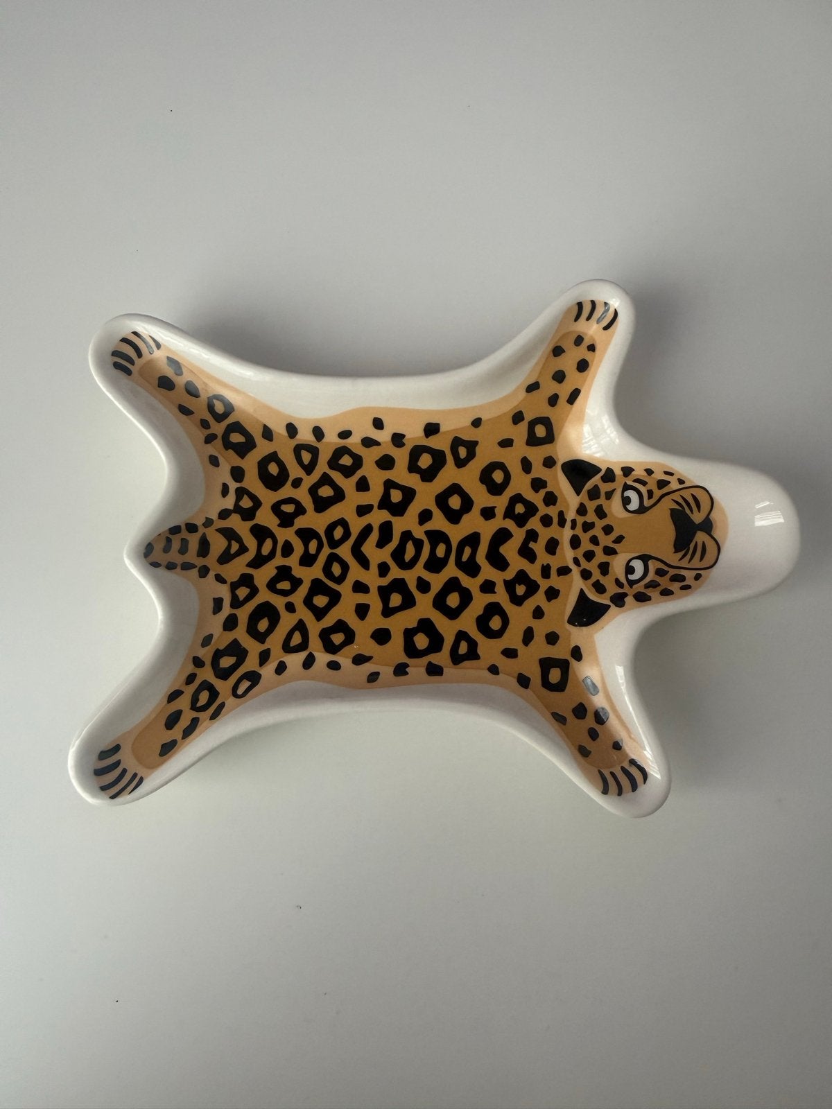 Panter (sieraden) schaaltje - decoratief en uniek, Meerkleurig, Verzenden, Zo goed als nieuw, Modern