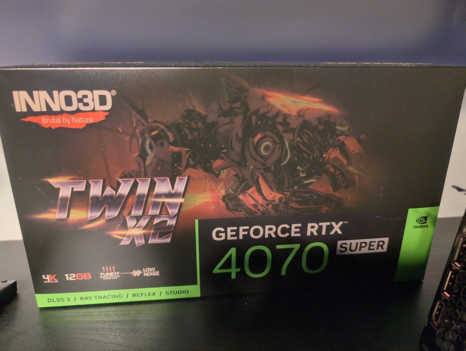 Nvidia geforce rtx 4070 super, Computers en Software, Videokaarten, Ophalen of Verzenden, Zo goed als nieuw, GDDR6, PCI-Express 4