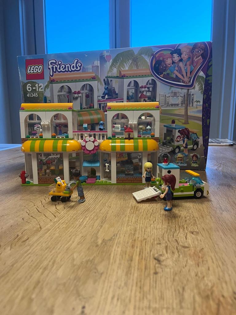 Lego Friends 41345 Huisdierencentrum - Bijna Compleet, Ophalen of Verzenden, Zo goed als nieuw