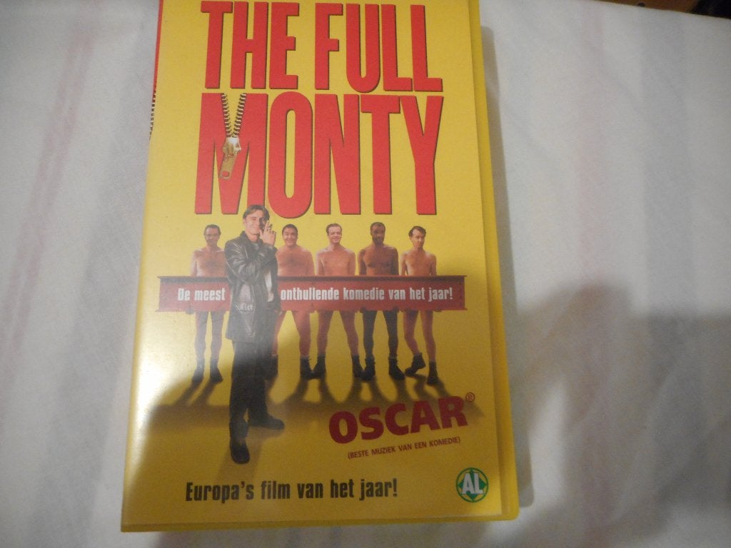 THE FULL MONTY! Komedie met Robert Carlylle Op VIDEO!, Verzenden, Zo goed als nieuw, Actie en Avontuur, Vanaf 12 jaar