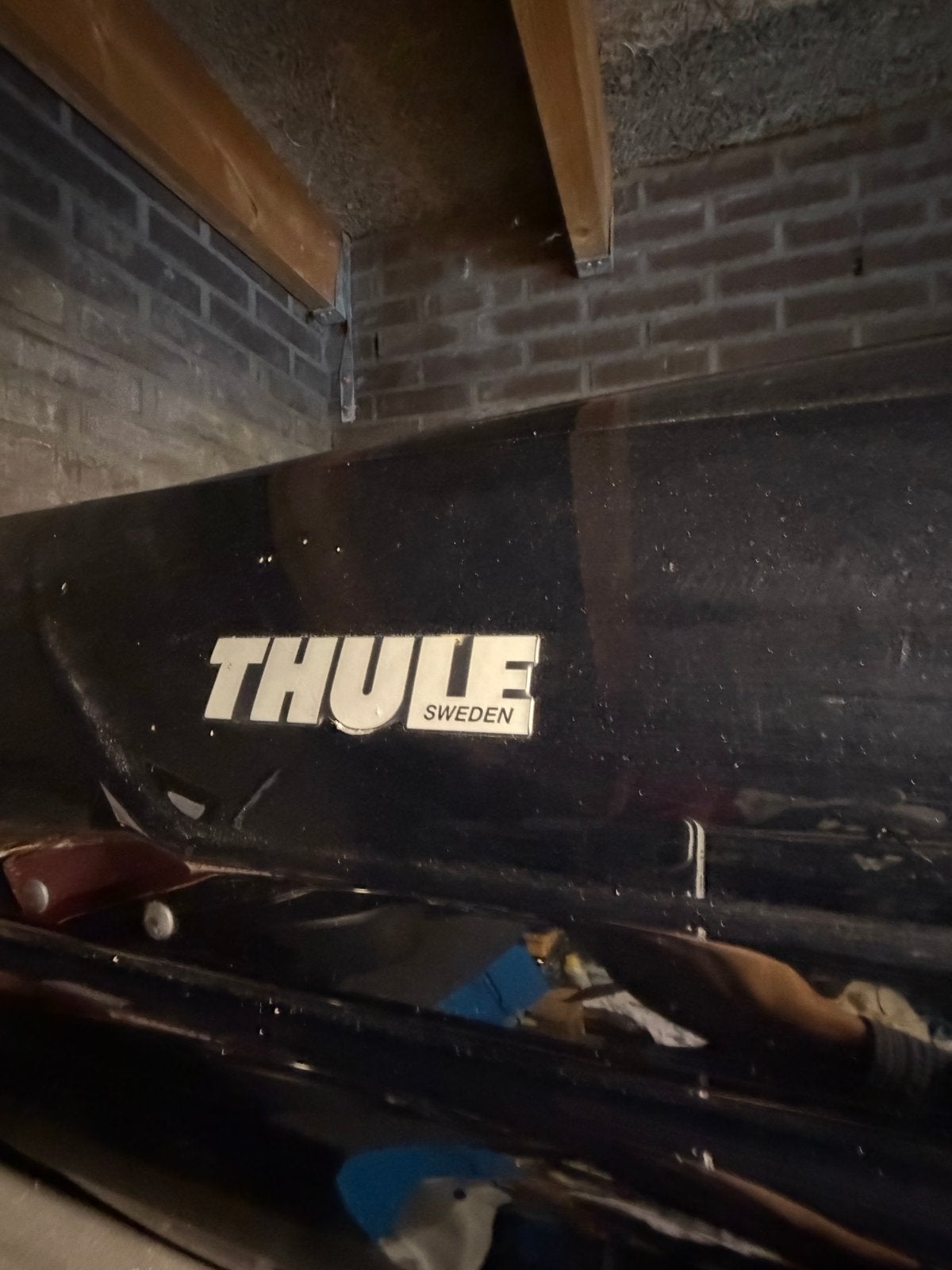 Thule Motion 900 Dakkoffer - Metallic Zwart, Ophalen of Verzenden, Zo goed als nieuw