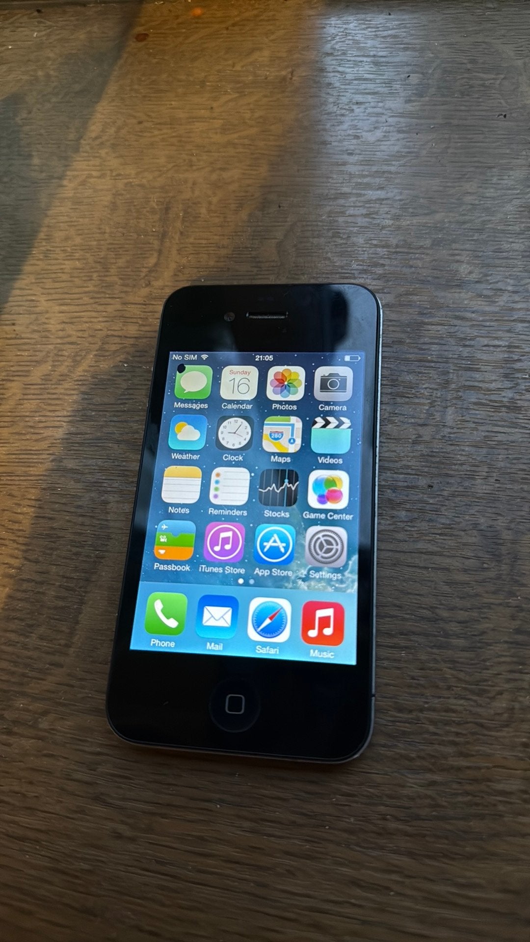 iPhone 4 zwart 8Gb, Ophalen, Zwart, Zonder simlock, Zonder abonnement