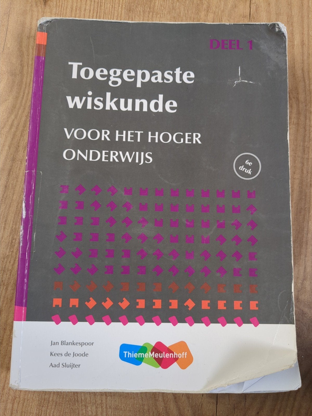 Toegepaste wiskunde voor het hoger onderwijs - Deel 1, Boeken, Gelezen, Jan Blankespoor, Kees de Joode, Aad Sluijter, Beta, HBO