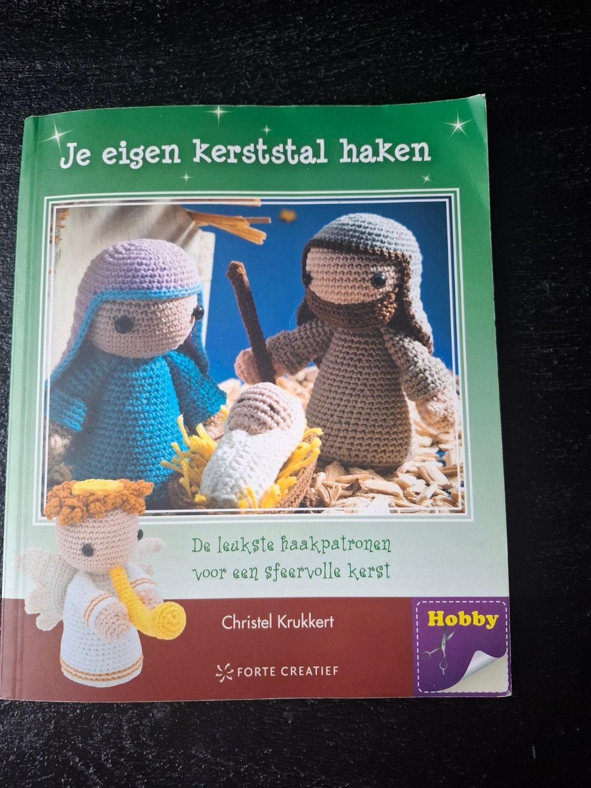 Je eigen kerststal haken - Haakpatronen boek, Ophalen of Verzenden