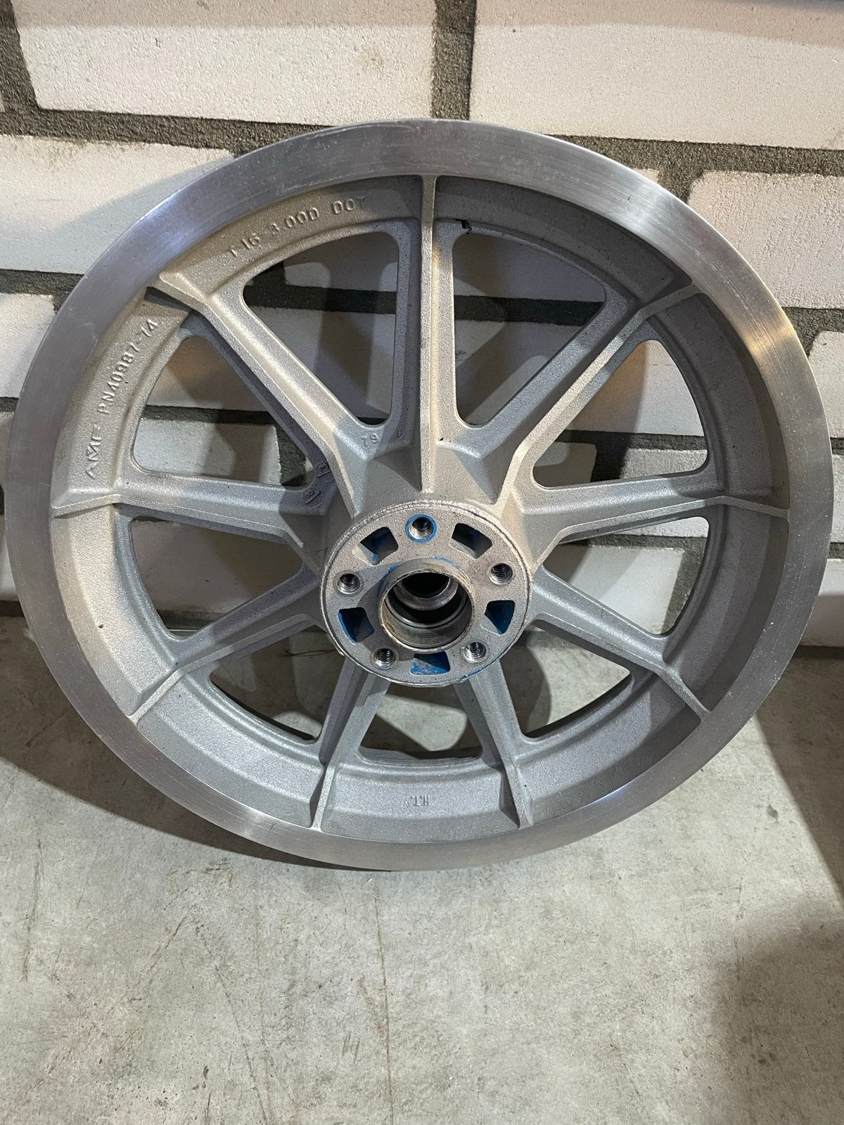FXR achtervelgAMF PN40987-74 - 16 inch, Motoren, Onderdelen | Harley-Davidson, Ophalen of Verzenden, Gebruikt