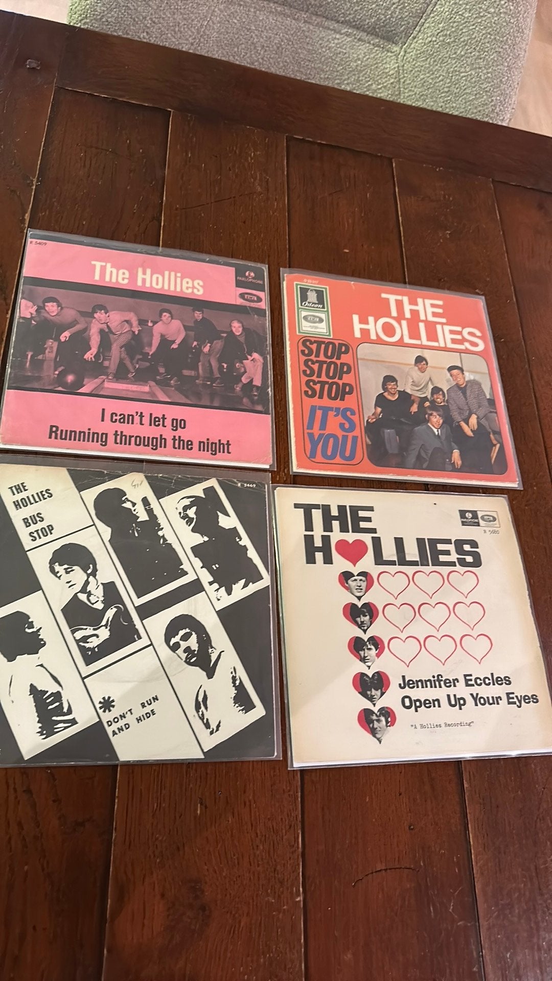 The Hollies singles, Ophalen of Verzenden, Zo goed als nieuw, Pop