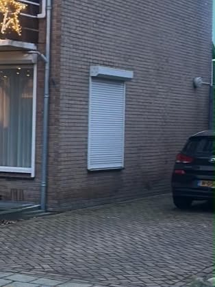 2 rolluiken, Ophalen, Gebruikt, 200 cm of meer, Wit