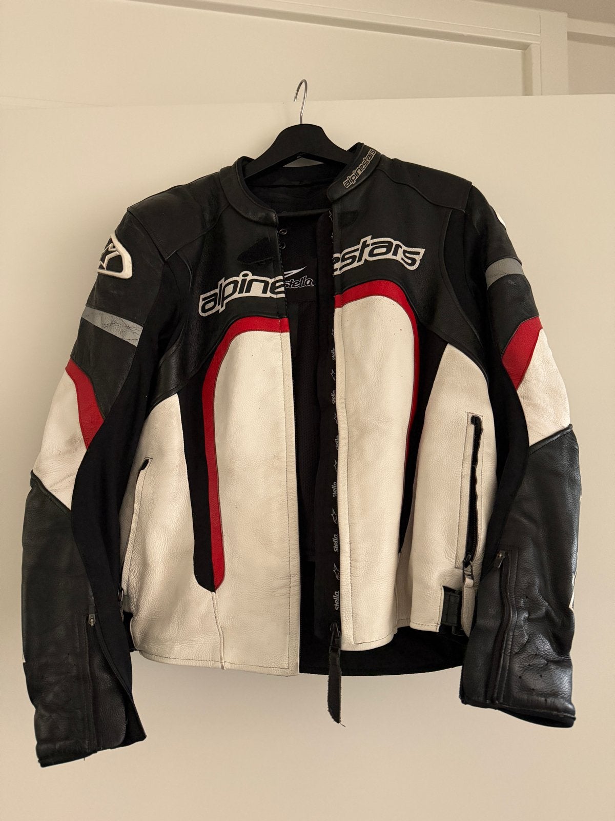 Alpinestars Stella Motorpak (Jas, Broek, Laarzen), Motoren, Kleding | Motorkleding, Ophalen, Tweedehands, Dames, Jas | leer