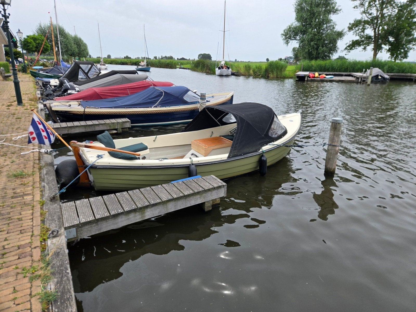 Arie Wiegmans 16 Sloep met Yanmar Dieselmotor incl trailer, Watersport en Boten, 8 pk, Overige typen, Binnenboordmotor, Diesel
