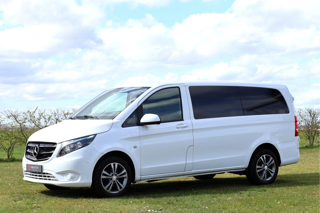 Mercedes-Benz Vito 114 CDI Lang - 3 pers - Airco - Camera -, Gebruikt, Euro 6, 4 cilinders, Start-stop-systeem