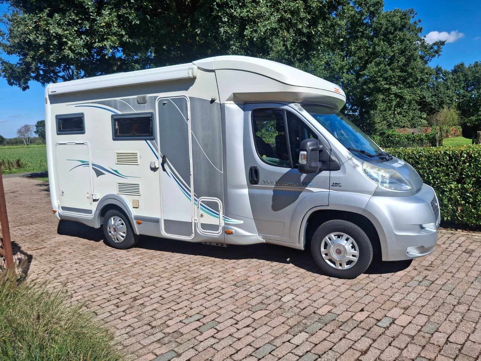 CHAUSSON  bj 2010 Fiat ducato  6 meter airco, Ringverwarming, Fiat, Luifel, 5 tot 6 meter