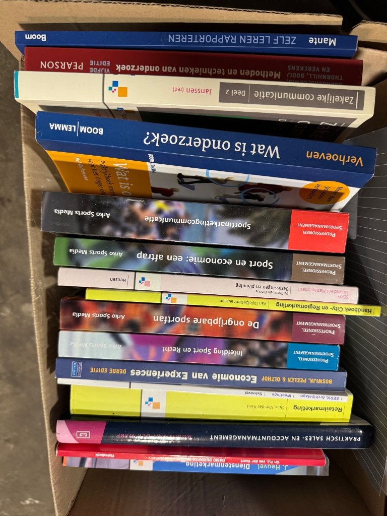 Boeken HBO commerciële economie en Sportmarketing, Boeken, Studieboeken en Cursussen, Ophalen, Beta, Zo goed als nieuw, HBO