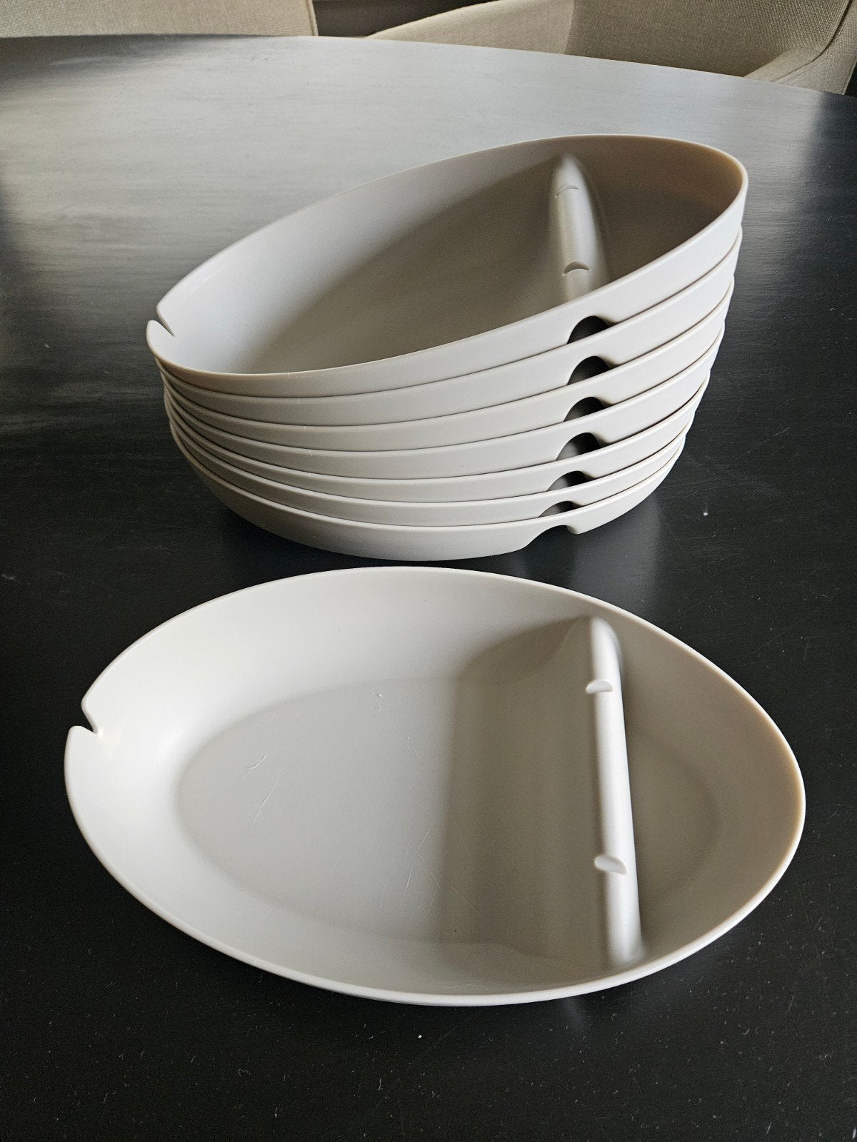 Royal VKB 8 barbeque bakjes bordjes, Ophalen of Verzenden, Zo goed als nieuw, Bord(en), Overige stijlen