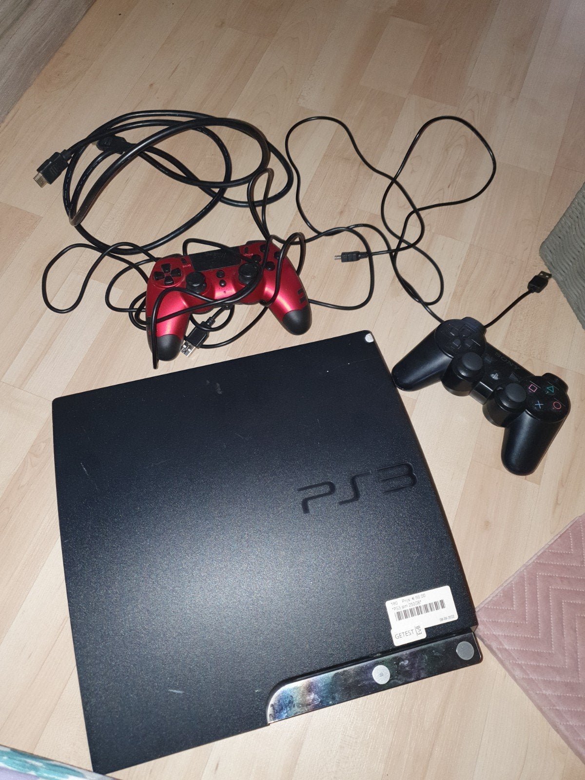 Playstation 3 met controllers, Ophalen of Verzenden, Met 1 controller, Phat