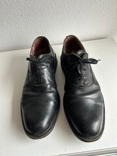 zwart leren schoenen, Kleding | Heren, Schoenen, Manfield, Zwart, Ophalen of Verzenden, Gedragen