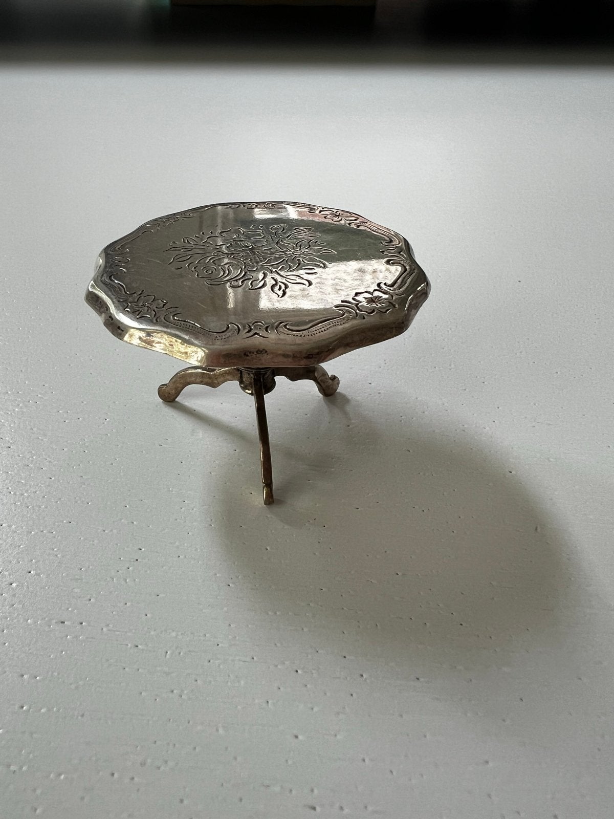 Miniatuur zilveren tafel Gebr. Niekerk Schoonhoven, Ophalen of Verzenden, Zilver