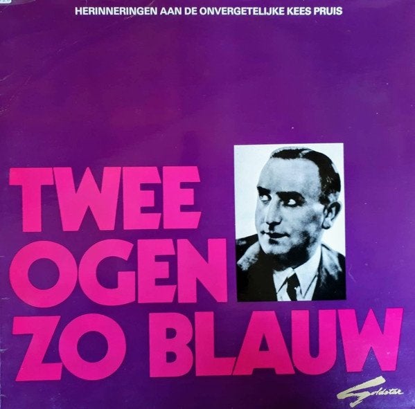Kees Pruis ‎  Twee Ogen Zo Blauw  lp, LP, Gebruikt, Complilatie, Ophalen of Verzenden
