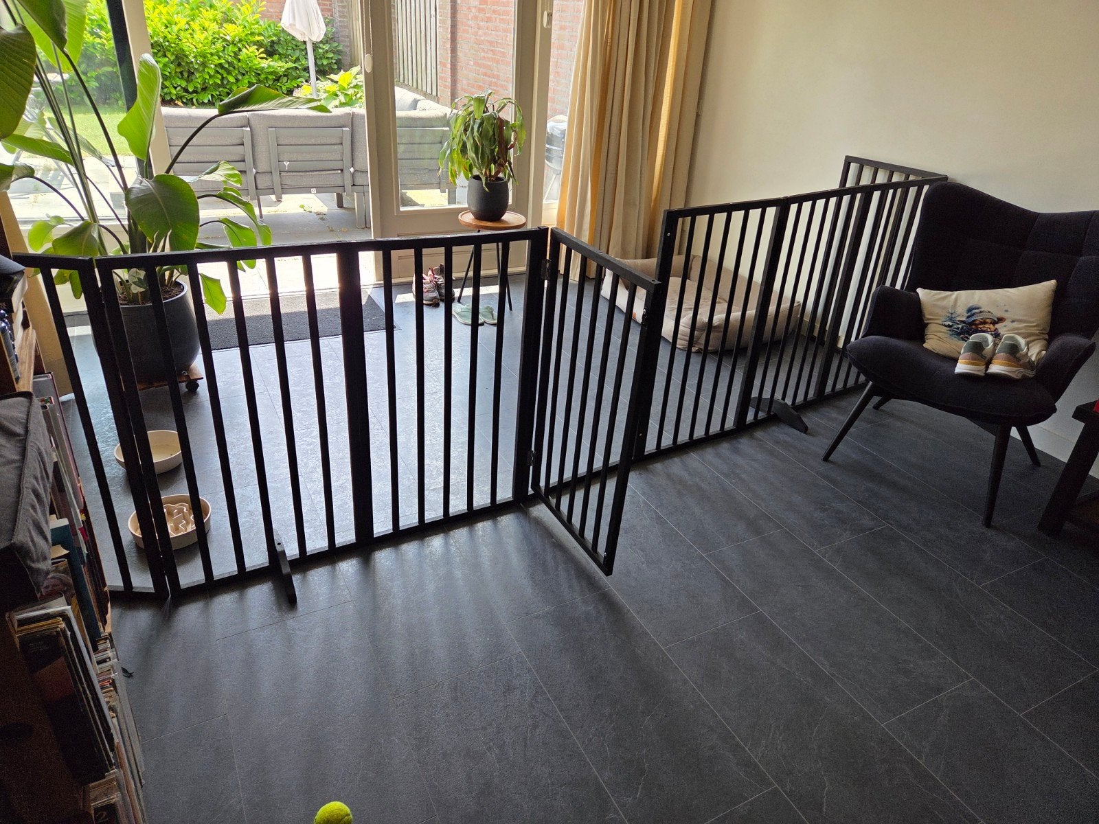 Hondenhek inklapbaar 450 cm, Dieren en Toebehoren, Hondenbenches, Ophalen, Zo goed als nieuw